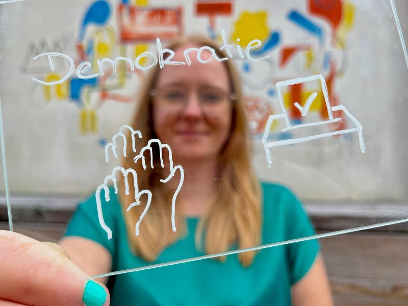 Katja Dietrich Demokratie fuer Weisswasser